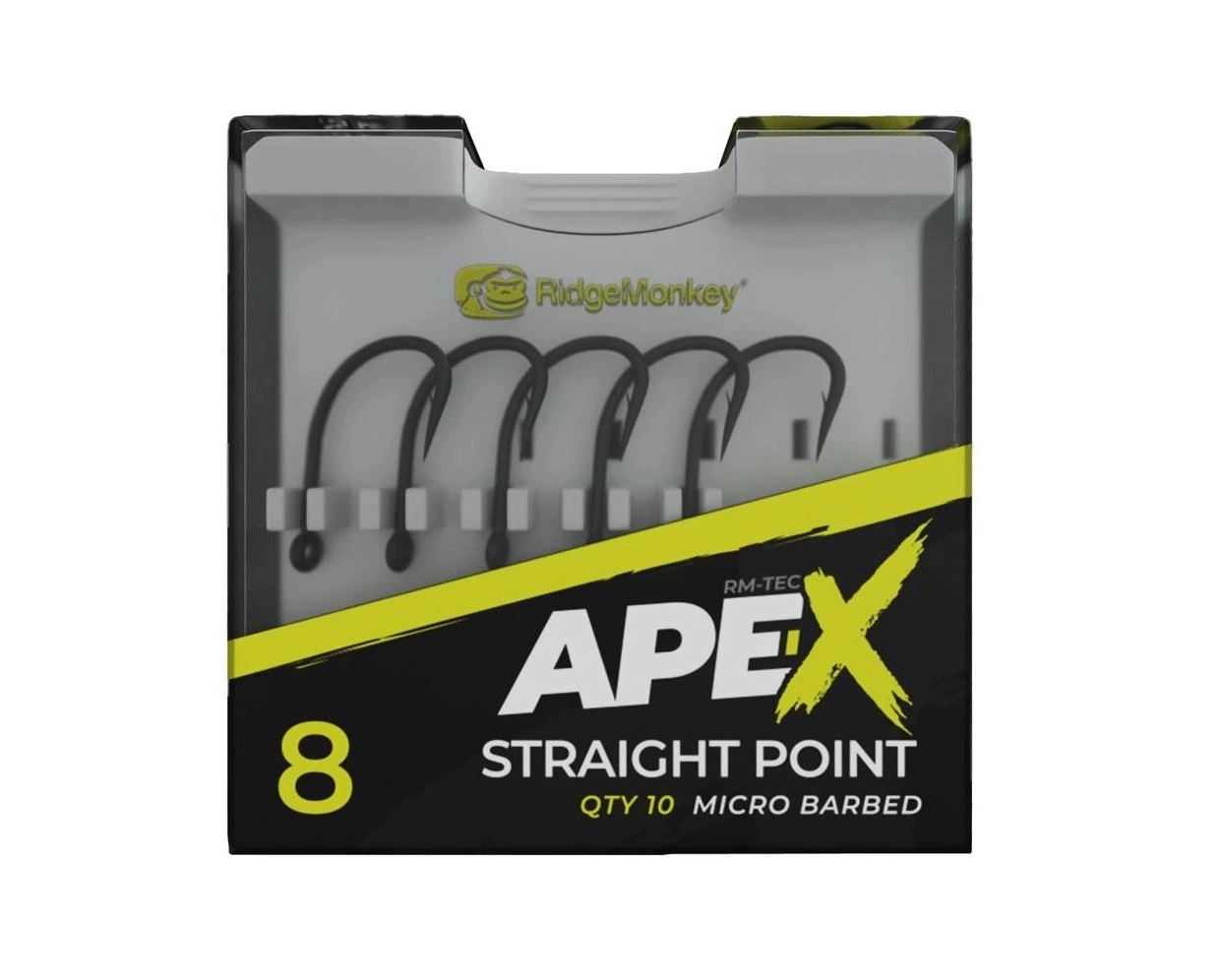 Háčiky Ape-X Straight Point Barbed / Háčiky / očkové háčiky
